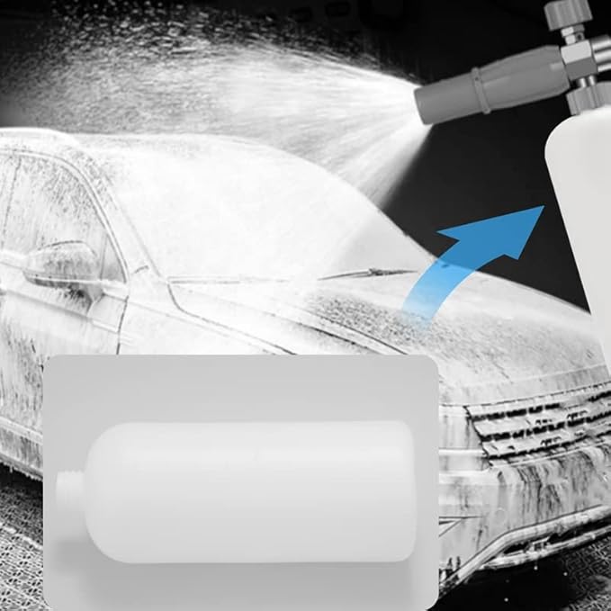 Foam Cannon Bottle Snow Soap Bottles Foam Empty Bottle for Pressure Washer Car Garden Lawn Roofs Cleaning, 2 Pack