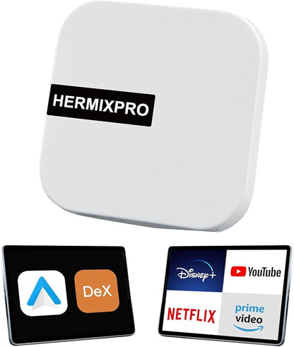 Android Auto Wireless Adapter Compatible with Samsung DeX,Wireless Android Auto Adapter Support YouTube, Netflix,Car Streaming Device,DeX Station, Desktop Experience for Car