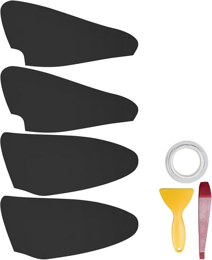 RUIANTE 4pcs Door Panel Cover Trim Replacement Compatible for Accent 2010-2016 Car Interior Accessories (Black)