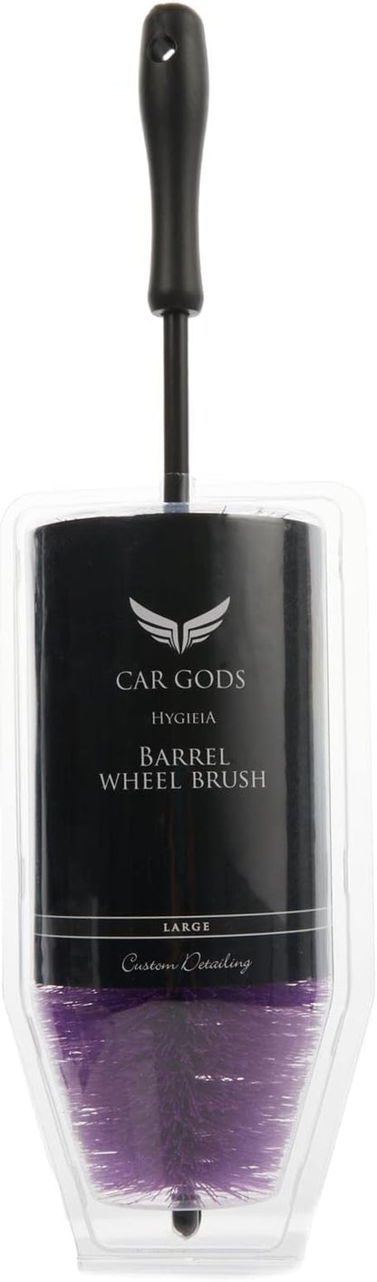 Car Gods Large Barrel Scratchless Wheel Brush (Pack of 1)