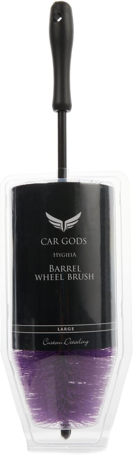 Car Gods Large Barrel Scratchless Wheel Brush (Pack of 1)