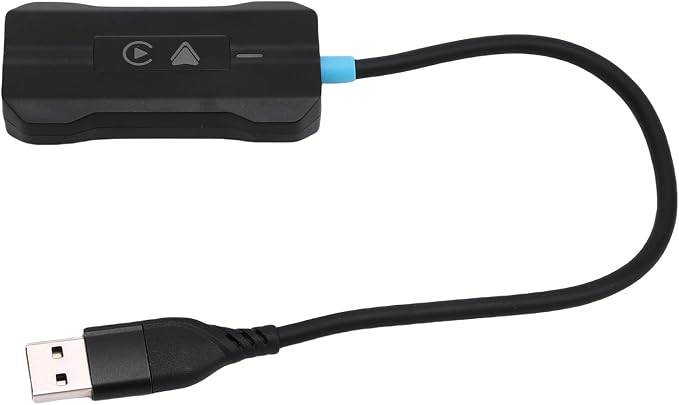 LICAEVEY Wireless Android Auto Adapter, 2 in 1 Converter, Bluetooth 5.2 Plug and Play Auto Connect for Wired Android Auto Cars