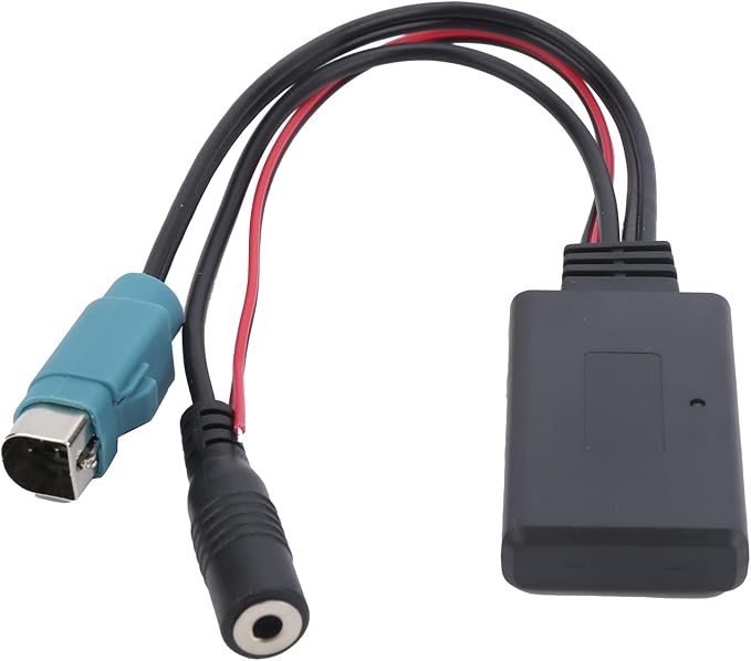 Car Stereo Adapter, Car Radio Cable Microphone Handsfree Adapter Fit for KCE?236B / CDA?9852 / E