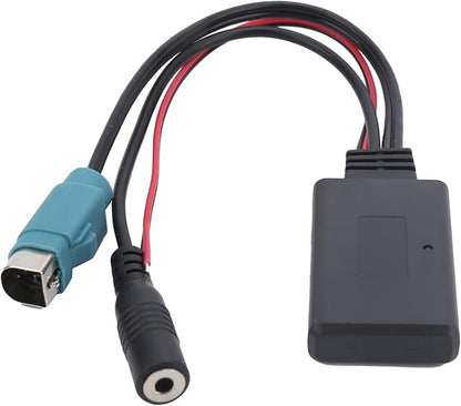 Car Stereo Adapter, Car Radio Cable Microphone Handsfree Adapter Fit for KCE?236B / CDA?9852 / E