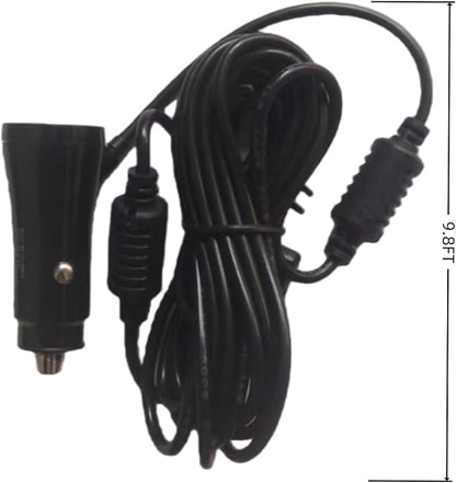 12V Power Cord Adapter Compatible with Apple carplay Android auto Screen, Cord Cable for car car Play Screen(9.8FT)