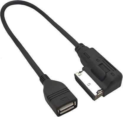 AMI to USB Adapter for Audi MMI 3G, MDI AUX Cable for VW A4 A6 Q5 Q7