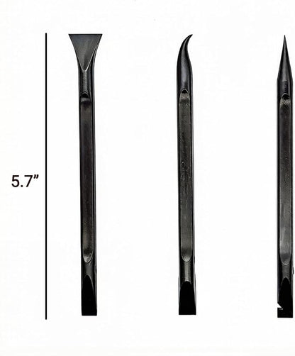 3 Different Cleaning Heads Car Beauty kit, 12Pack No-Scratch Plastic Scraper Tool Car Cleaning kit, Easy to Clean Small Spaces and Gaps, Suitable for Cleaning Car Interior Details