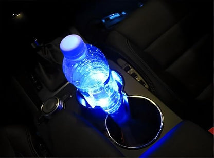 iJDMTOY 3-SMD LED Cup Holder, Glove Box, Ashtray Accent Lighting Strip Lights, Ultra Blue