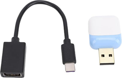 Pomya Wireless Adapter, Convert Wired to Wireless Car Play Adapter for Android Auto, 2 in 1 Car Play Support Box Plug and Play for Automotive