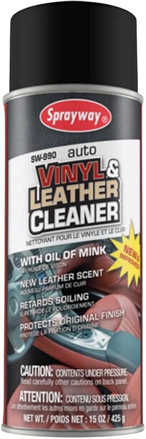 Vinyl & Leather Cleaner, 15 oz. can, 1 Count