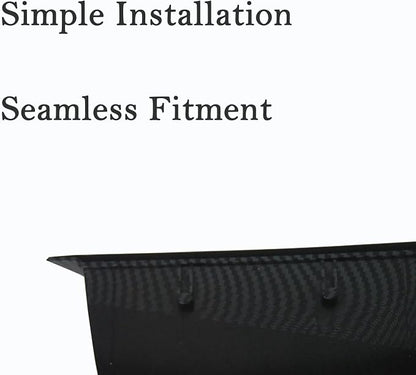Carbon Fiber Pattern Driver Side Door Armrest Handle Storage Compartment Compatible for BMW X3 F25 2010-2016 X4 F26 2014-2017 Cover Door Container Storage Box Door Armrest Cover