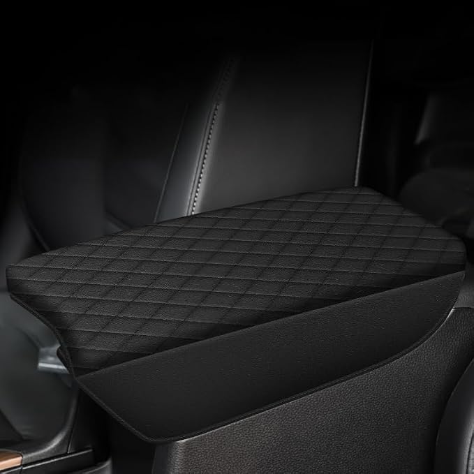 AOMSAZTO Arm Rest Cover for CRV 2017-2022 Black Middle Console Cover for CR-V