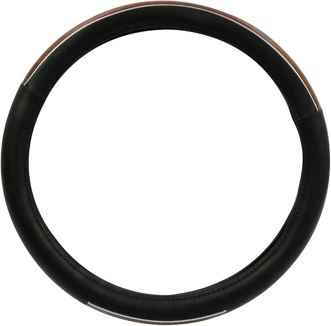 RoadPro RPSW3005 Black 18" Microfiber Steering Wheel Cover