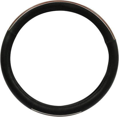 RoadPro RPSW3005 Black 18" Microfiber Steering Wheel Cover