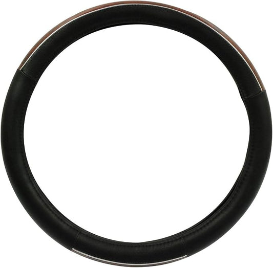 RoadPro RPSW3005 Black 18" Microfiber Steering Wheel Cover