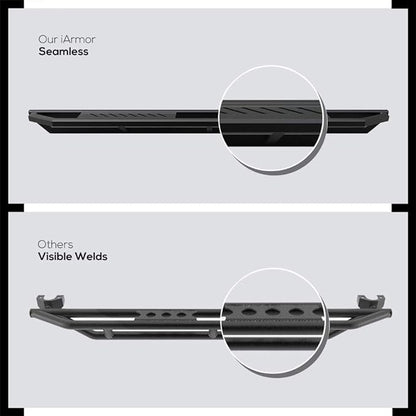 APS 6.5in Side Armor Stainless Steel Running Boards Compatible with Ford Expedition 2003-2017 (Exclude EL Model) (Not Fit Funkmaster Flex Edition) (Nerf Bars Side Steps Side Bars)