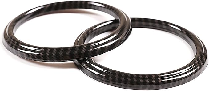 Car Accessories Fit for Subaru BRZ &Toyota 86 Accessories 2012-2020 Interior Center Consoles Decoration AC Air Outlet Vent Front + Side Frame Trims Cover kit (Carbon Fiber Style) ABS 2 PCS