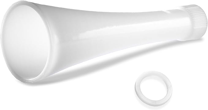 EAORBD Car Cleaning Gun Cone for Tornador Car Blow Out Tool Replacement Parts Cone Air, White Plastic (Cleaning Gun Cone(1))