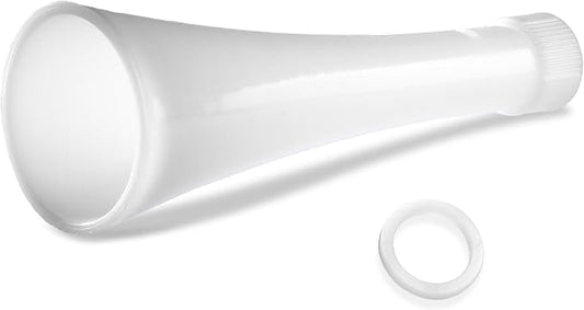 EAORBD Car Cleaning Gun Cone for Tornador Car Blow Out Tool Replacement Parts Cone Air, White Plastic (Cleaning Gun Cone(1))