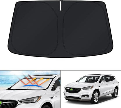 KUST Windshield Sun Shade for Buick Encore Accessories 2020-2025 2026 (Not fits Encore GX) Sunshade Window Sun Visor Protector Foldable Block Sun UV Rays