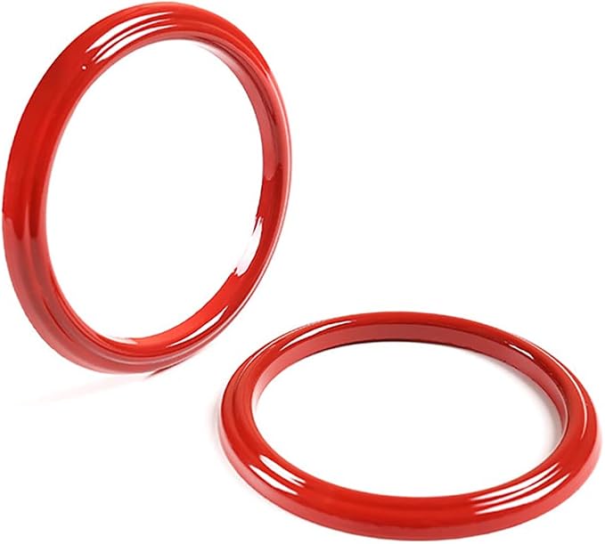 Car Accessories Fit for Subaru BRZ &Toyota 86 Accessories 2012-2020 Interior Center Consoles Decoration AC Air Outlet Vent Front + Side Frame Trims Cover kit (Red) ABS 2 PCS