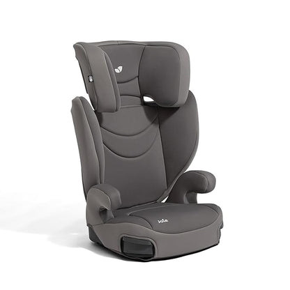 Joie Basil Highback and Backless Booster Car Seat for Big Kids 4 to 12 Years Old, Lightweight 2-in-1 Design (Thunder)