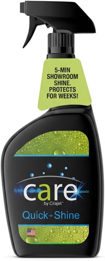 Auto Care Quick-Shine Car Polish Spray, Car Coating Spray for Shine & Protection, Long-Lasting Car Shine, Low-VOC, Professional Car Detailing Supplies, 32 oz