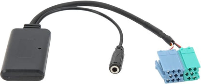 Car Wireless o Aux Input Adapter Wire,o Aux Cable Bluetooth 5.0 With Microphone Replacement For Becker Bluetooth Adapter For Becker Cdr23