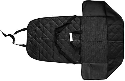 HONEST OUTFITTERS Dog Car Seat Cover 2 Pack, Waterproof Front Seat Car Cover for Cars, Trucks, and Suvs, Pet Front Cover for Cars, Nonslip Dog Seat Cover, Black