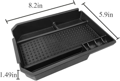 Center Console Organizer Tray Compatible with Toyota RAV4 2013 2014 2015 2016 Storage Box ABS Tray Insert Organizer Glove Pallet