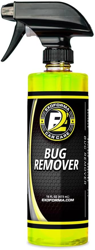 ExoForma Bug Remover - 16 oz Bug Spray Remover, Effortlessly Dissolves Bugs and Bug Splatter - Quick & Safe for Car Paint, Rubber, Metal, Glass, Chrome & More