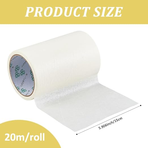 SUPERFINDINGS 20m 1Roll Masking Film, Tape Textured Paper for Painting Masking Frisket Tracing Frisket for Artists Airbrush Graphics Automotive Motorcycle