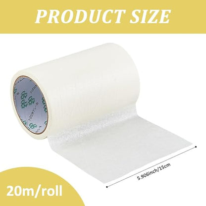 SUPERFINDINGS 20m 1Roll Masking Film, Tape Textured Paper for Painting Masking Frisket Tracing Frisket for Artists Airbrush Graphics Automotive Motorcycle