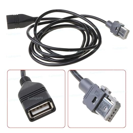 Car USB Adapter Plug Connector Convertor Extension Cable for Hyundai Elantra Sonata IX45 KIA Sorento K3 Sportage Cerato for USB Card