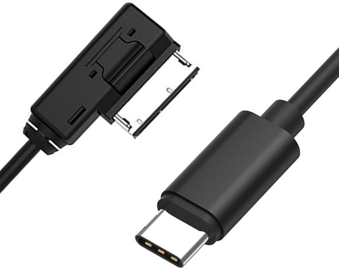 HAIN Car Music Interface AMI Adapter Type C Aux Cable for A3 A4 A5 A6 A8 for 17 17 Pro 17 Pro Max Air 16 Pro 16 Pro Max 15 15 Plus 15 Pro 15 Pro Max Pixel 4 4XL 3 2 XL Galaxy S1
