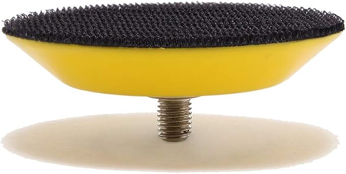 5Pcs 3-Inch Backing Pad, M6 Thread | 15,000 RPM