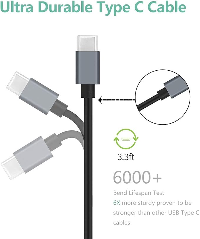 Rapid USB C Car Charger, Compatible for Samsung Galaxy S26/S25 Plus/Ultra/S24/S23/S22/S21/Note 20/S20/S10/S9/A56/A36/A50/A70, Quick Charge 3.0 Dual USB 18W Fast Car Charger+ Type C Cable 3.3ft-Purple