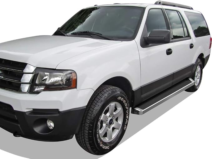 APS Running Boards Style Compatible with Ford Expedition 1997-2017 (Exclude EL Model) (Not Fit Funkmaster Flex Edition) (Nerf Bars Side Steps Side Bars)