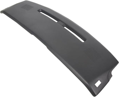 Dash Pad Overlay Cover Textured Black ABS Plastic Center for Chevy for Camaro 1984-1992 1 X Adhesive-Packing List BIK10154