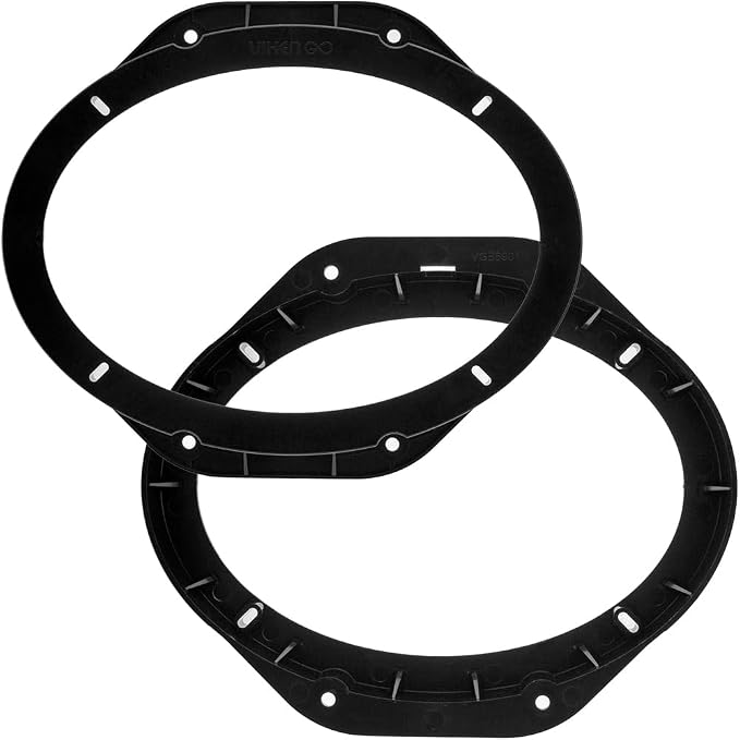 KICKER Front and Rear Door 6.5 & 6x9 Speakers Kit for Ford F-150 2015-2024 Upgrade Kit - 2 Pairs of DS Series 6 1/2 and 6x9 Inch Speakers with Adapters and Harnesses - 43DSC6504 & 43DSC69304