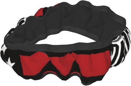 The Universal Elastic Steering Wheel Protective Cover Ohio State is Heat-Resistant and Non-Slip Suitable for Most Vehicles