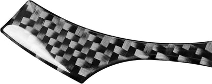 Real Premium Carbon Fiber Sticker Compatible with Audi A3 S3 RS3 8V 2013 2014 2015 2016 2017 2018 2019 Car Dashboard Speedometer Tachometer Decor Frame Auto Interior Accessories Decal Black
