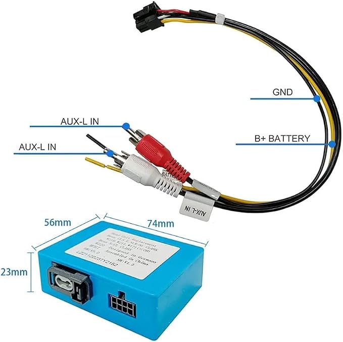 EZoneTronics [Fit Porsche] Fiber-Optic-Decoder Most Box for for Porsche Boxs TER(2004-2015) / Cayenne(2004-2016) / 911(2004-2015) Car Radio System Upgrade Adapter Box