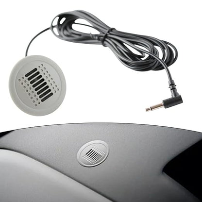 3.5MM External Microphone Audio Cable Car Stereo Wired Mic Adapter Extension Cord 300CM Compatible with Android Radio System