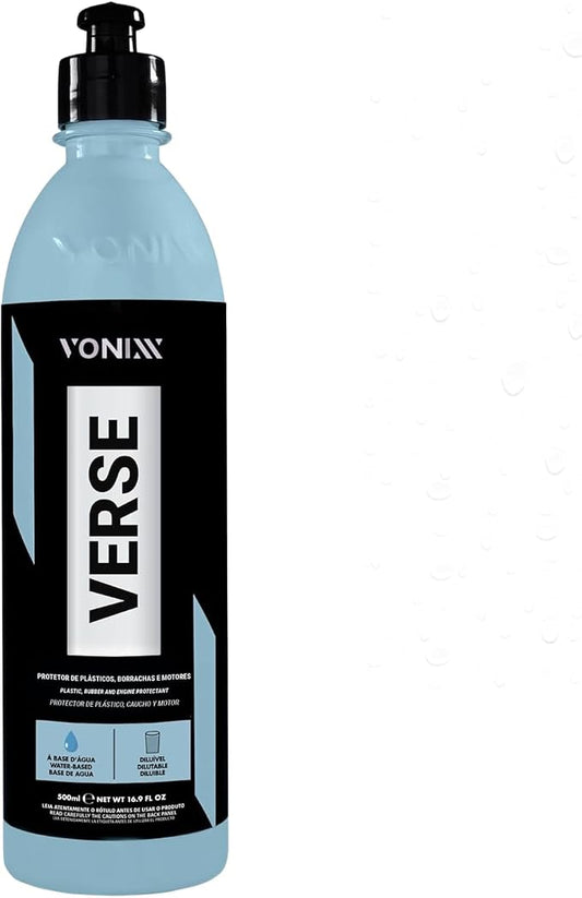 Vonixx Verse Automotive Surface Protector | Multipurpose Car Dressing for Plastic and Rubber | Restore and Protect Interior & Exterior Surfaces | Concentrated | Water Based | 16.9 fl oz (500 ml)