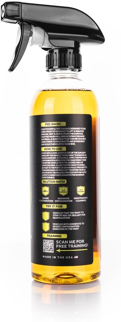 Pre Wash - Heavy-Duty Grease & Grime Remover for Cars - Parent (16oz)