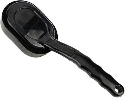 Ergonomic Tire Shine Applicator with Handle Removable Sponge Pad for Tire Dressing and Cleaning Lightweight Design for Easy Use and Storage for Car Detailing