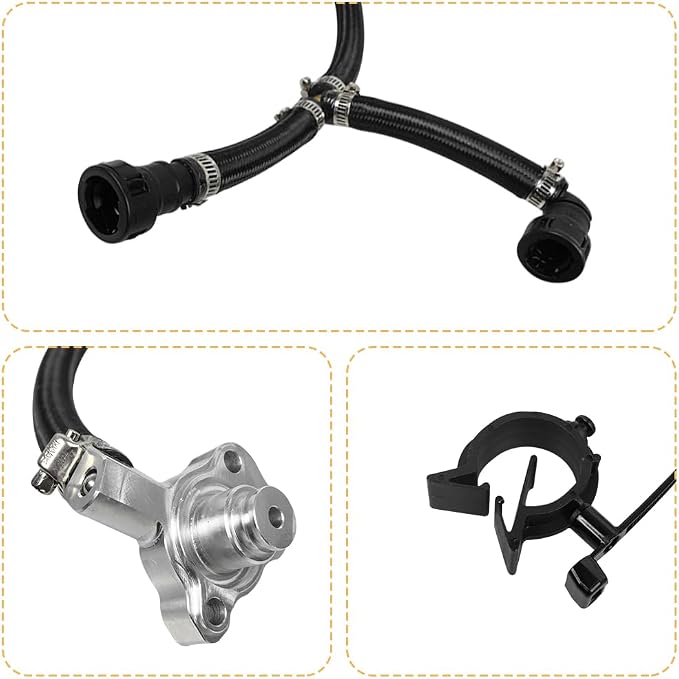 7031190 CP4 Disaster Prevention Bypass Kit Fits for Ford F250 F350 F450 F550 Super Duty 2011-2022 - 6.7L Powerstroke Diesel Replace# CP4-6.7F-BP-G2.1