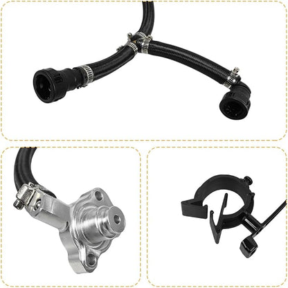 Compatible 7031190 CP4 Disaster Prevention Bypass Kit Fits for Ford F250 F350 F450 F550 Super Duty 2011-2022 - 6.7L Powerstroke Diesel Replace# CP4-6.7F-BP-G2.1