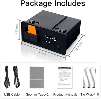 TK78-66-9U0C OEM Mazda Carplay Android Auto Retrofit Kit,Apple Carplay Adapter Compatible with MZD 2/3/6/CX3/CX5/CX9/MX5 2015-2020 Year Accessories